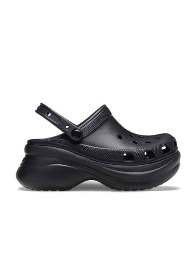 ZUECOS DE MUJER CON PLATAFORMA CLASSIC BAE CLOG W 206302 CROCS NEGROS