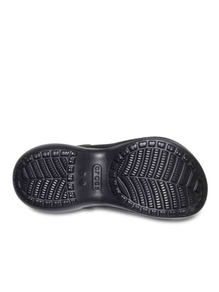 ZUECOS DE MUJER CON PLATAFORMA CLASSIC BAE CLOG W 206302 CROCS NEGROS