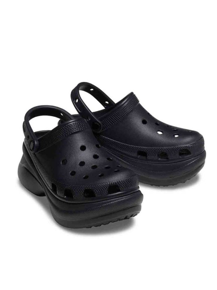 ZUECOS DE MUJER CON PLATAFORMA CLASSIC BAE CLOG W 206302 CROCS NEGROS
