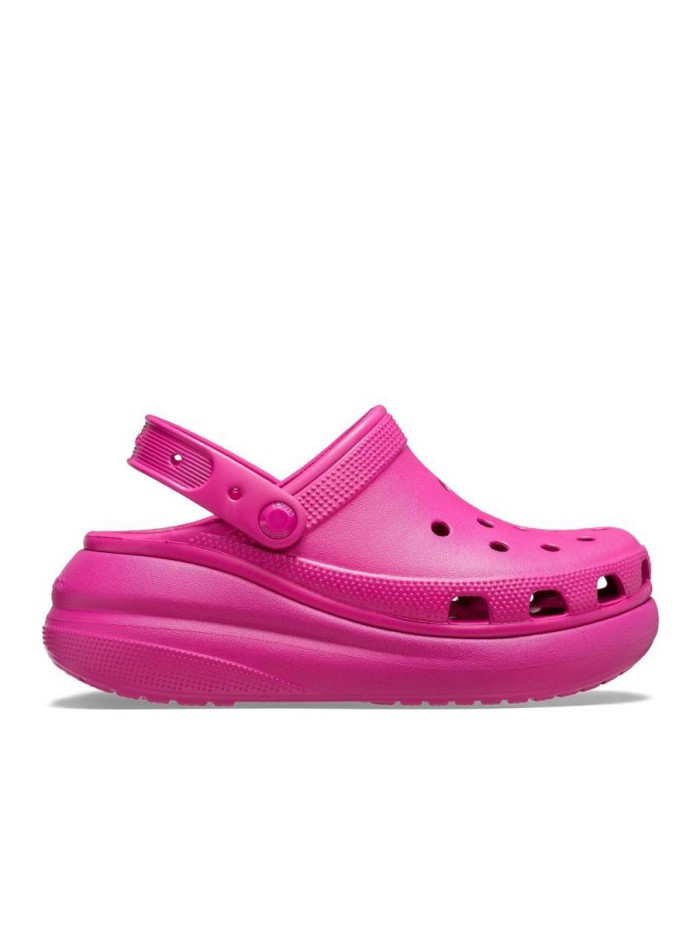 ZUECOS CON PLATAFORMA CRISH U 207521 CROCS FUCSIA