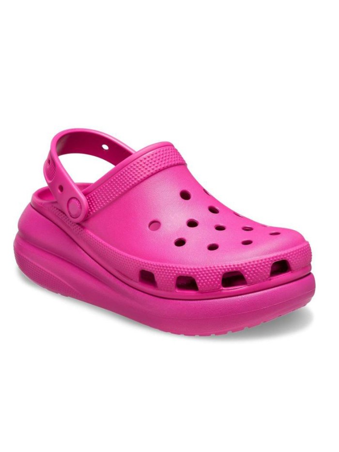 ZUECOS CON PLATAFORMA CRISH U 207521 CROCS FUCSIA