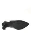 ZAPATO DE TACÓN DESTALONADO DESIREE MAIA 1 NEGRO