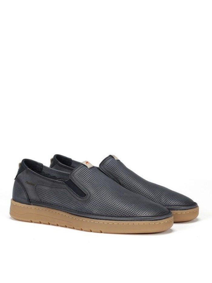 MOCASINES DE PIEL PARA HOMBRE FLUCHOS LEO F1946 MARINO