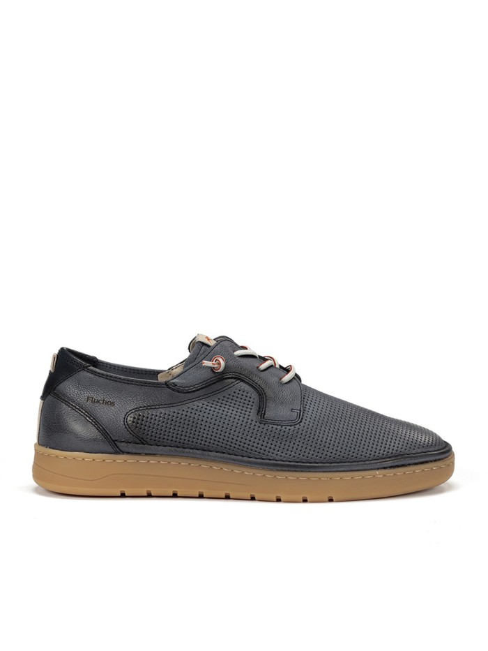 BLUCHER DE PIEL PARA HOMBRE FLUCHOS LEO F1947 AZUL