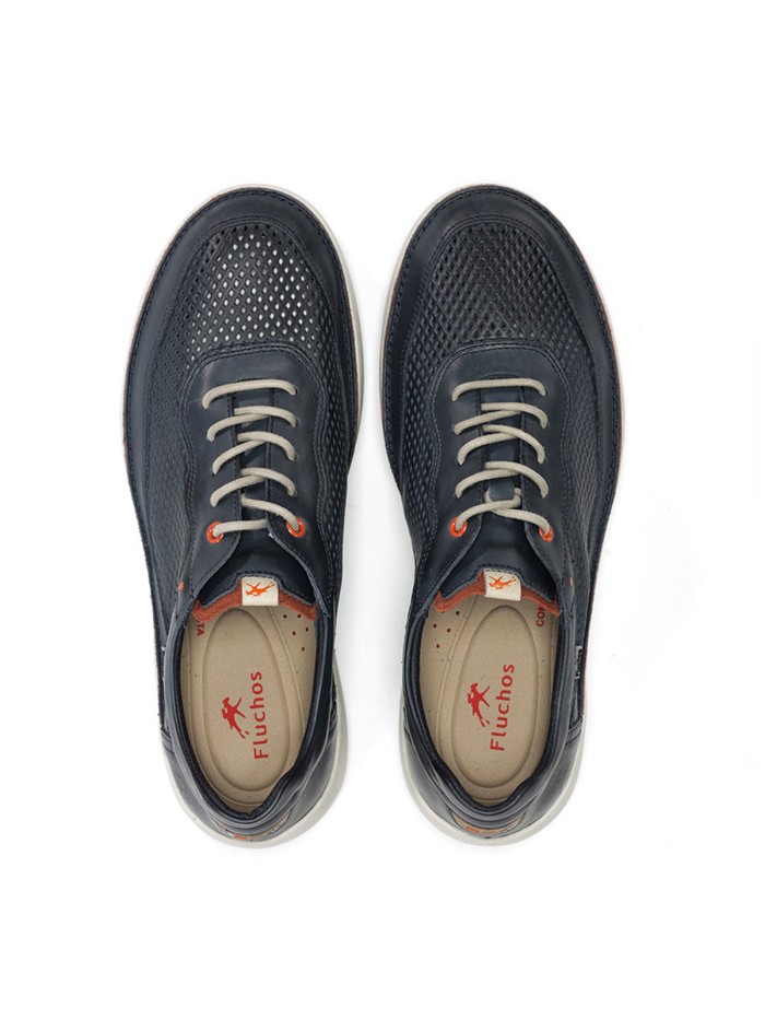 BLUCHER CASUAL DE PIEL MARINO PARA HOMBRE FLUCHOS LENOX F2221