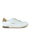 ZAPÀTILLAS DE PIEL BLANCAS FLUCHOS HABANA F2187
