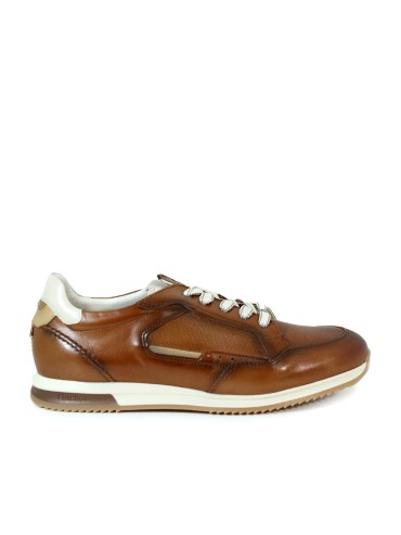 ZAPÀTILLAS DE PIEL MARRÓN  FLUCHOS HABANA F2187