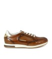 ZAPÀTILLAS DE PIEL MARRÓN  FLUCHOS HABANA F2187