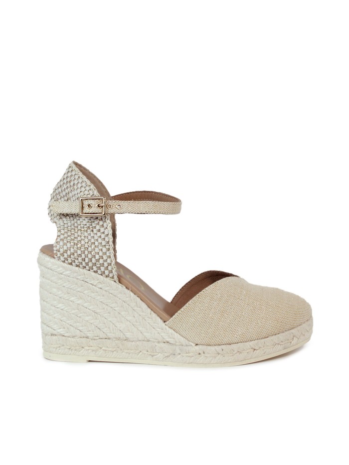 ALPARGATAS DE CUÑA GAIMO CLOE T ORO