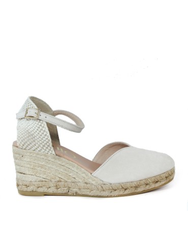 ALPARGATA DE CUÑA DE YUTE GAIMO CLOE 5 UYUMI BEIGE