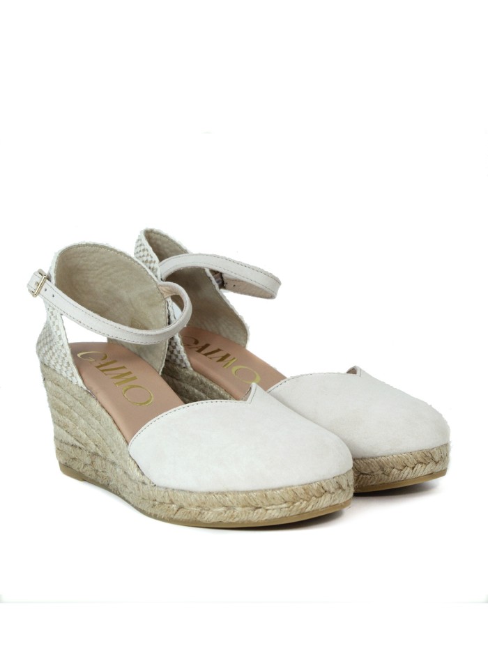 ALPARGATA DE CUÑA DE YUTE GAIMO CLOE 5 UYUMI BEIGE