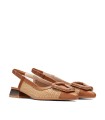 ZAPATO DESTALONADO CON PUNTA AFILADA CUERO HISPANITAS DALI RHV254046
