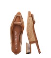 ZAPATO DESTALONADO CON PUNTA AFILADA CUERO HISPANITAS DALI RHV254046