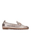 MOCASÍN PLANO METALIZADO HISPANITAS BOMBAYU HV254027 CHAMPAGNE