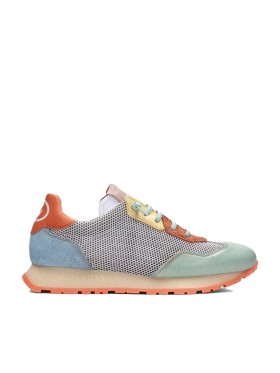 ZAPATILLAS DE PIEL PARA MUJER HISPANITAS KANSAS HV253869 EUCALIPTO