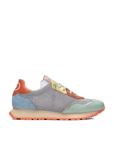 ZAPATILLAS DE PIEL PARA MUJER HISPANITAS KANSAS HV253869 EUCALIPTO
