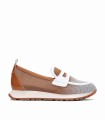MOCASÍN DE PIEL CON ANTIFAZ PARA MUJER HISPANITAS KANSAS HV254043 CUERO