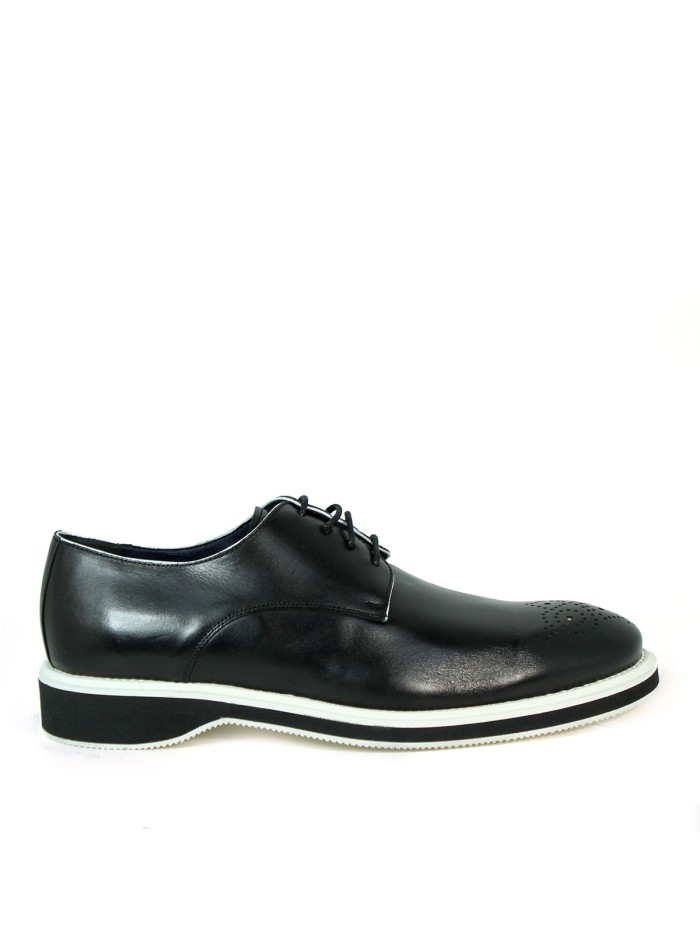 BLUCHER CON PICADOS DE HOMBRE KEEP HONEST 01226 NEGRO