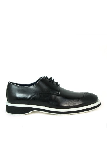 BLUCHER CON PICADOS DE HOMBRE KEEP HONEST 01226 NEGRO