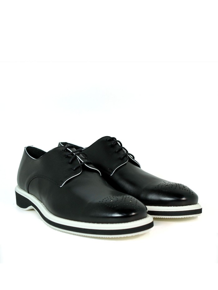 BLUCHER CON PICADOS DE HOMBRE KEEP HONEST 01226 NEGRO