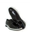 BLUCHER CON PICADOS DE HOMBRE KEEP HONEST 01226 NEGRO