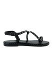 SANDALIA MODERA Y CÓMODA CHAMPLAIN KISSIA NEGRO