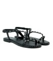 SANDALIA MODERA Y CÓMODA CHAMPLAIN KISSIA NEGRO