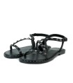 SANDALIA MODERA Y CÓMODA CHAMPLAIN KISSIA NEGRO