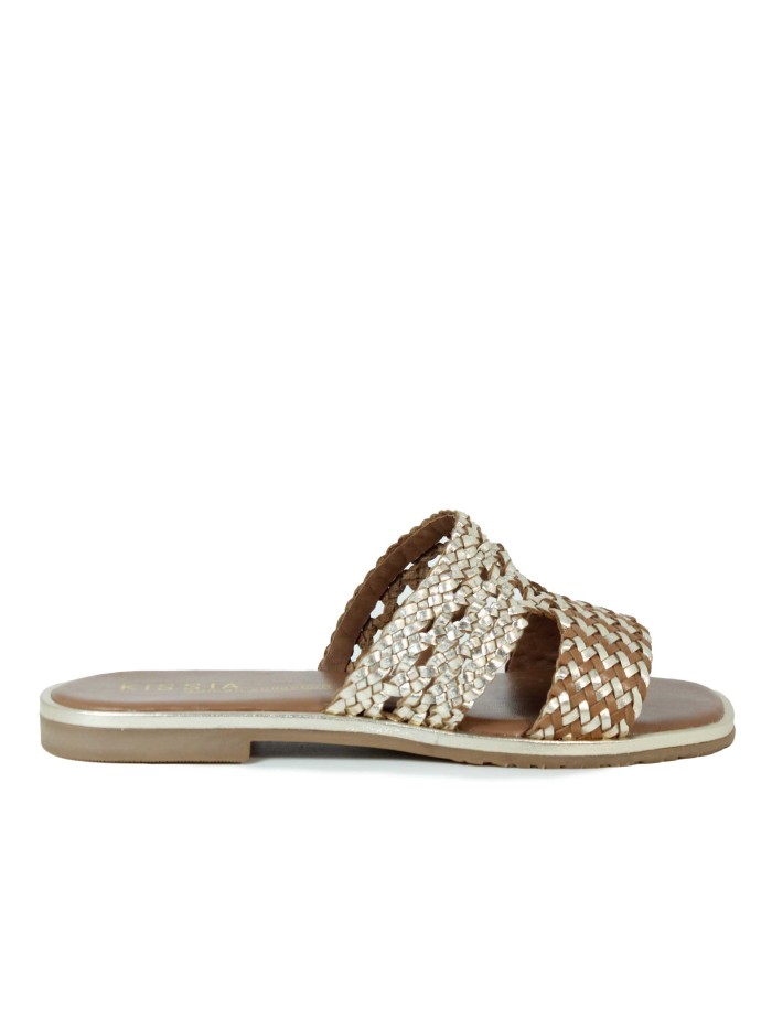 SANDALIAS ELEGANTES Y FRESCAS PALENA KISSIA ORO