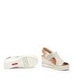 SANDALIAS DE CUÑA MUJER PIKOLINOS AGUADULCE W3Z-1775C1 BEIG
