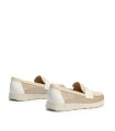 MOCASINES DE CHAROL PIEDRA DE MUJER PITILLOS 10420