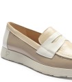 MOCASINES DE CHAROL PIEDRA DE MUJER PITILLOS 10420