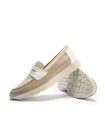 MOCASINES DE CHAROL PIEDRA DE MUJER PITILLOS 10420