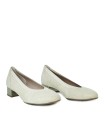 ZAPATO DE SALÓN BEIGE CON ELÁSTICO PITILLOS 10450 BEIGE/ORO