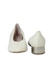 ZAPATO DE SALÓN BEIGE CON ELÁSTICO PITILLOS 10450 BEIGE/ORO