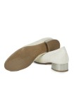 ZAPATO DE SALÓN BEIGE CON ELÁSTICO PITILLOS 10450 BEIGE/ORO