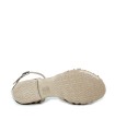 SANDALIA PLANA PIEL TAUPE PORRONET PALMA 3102