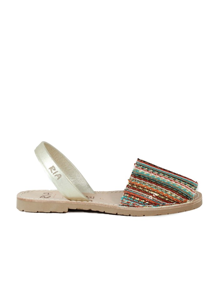 MENORQUINAS DE MUJER RIA MENORCA LENTEJUELAS 27062 MULTICOLOR