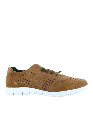 ZAPATILLAS UBANAS CON ELÁSTICOS SLOWWALK SW2502 CUERO