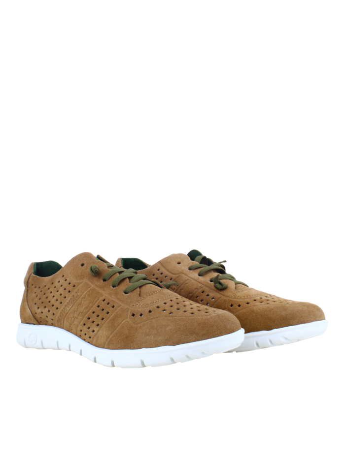 ZAPATILLAS UBANAS CON ELÁSTICOS SLOWWALK SW2502 CUERO