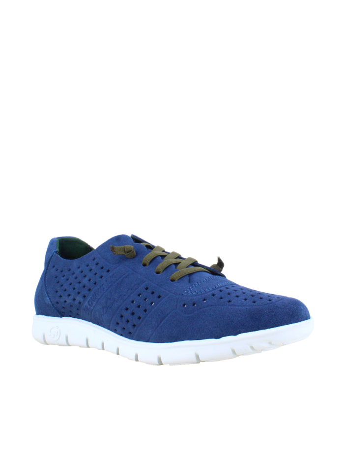 ZAPATILLAS FLEXIBLES CON ELÁSTICOS SLOWWALK SW2502 MARINO