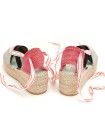 ALPARGATAS DE YUTE ECOLÓGICO STAR LOVE DELTA 52 NIQUEL-FUXIA