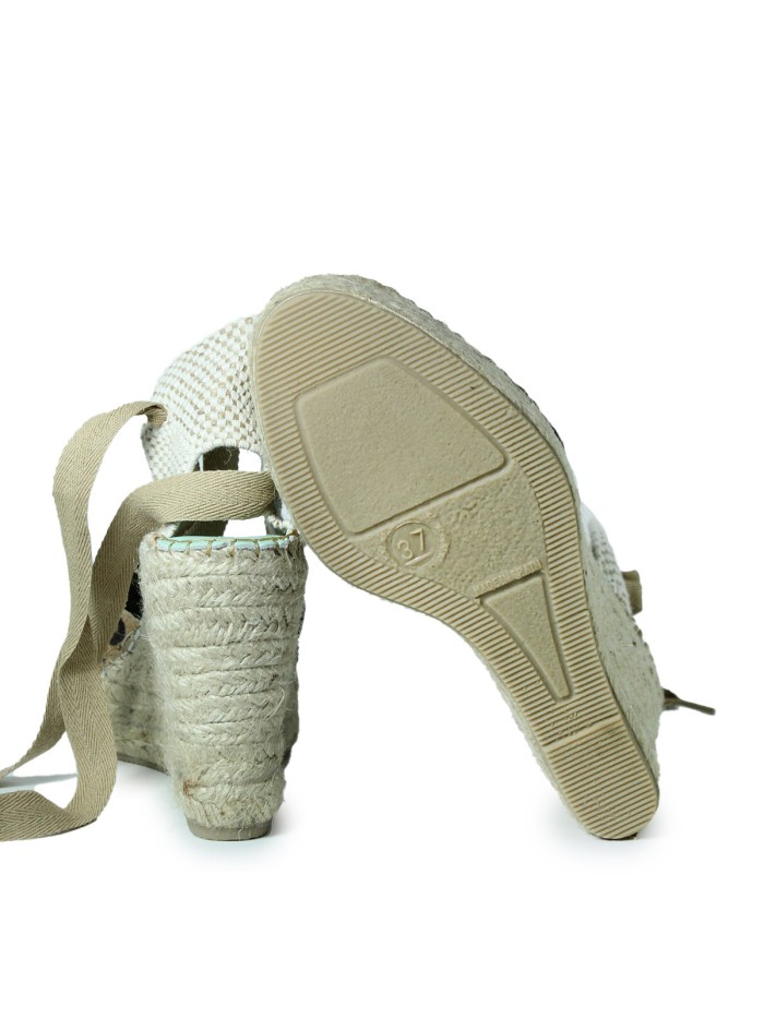 ALPARGATAS DE YUTE CON CUÑA STAR LOVE MERIDIAN 156 LEOPARDO