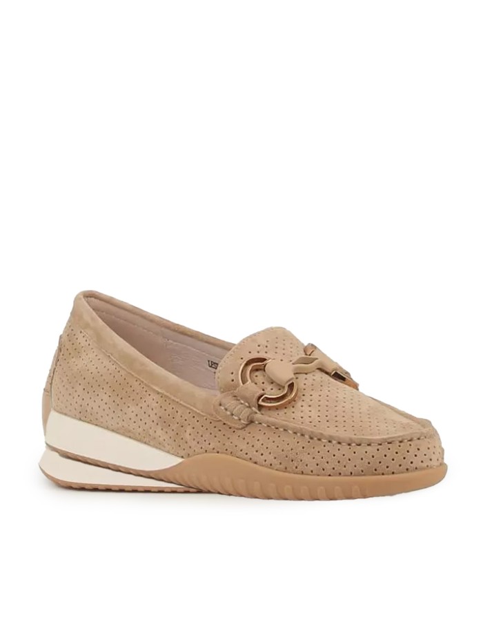 MOCASÍN DE PIEL CAMEL STEPHEN ALLEN LESLEY