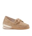 MOCASÍN DE PIEL CAMEL STEPHEN ALLEN LESLEY