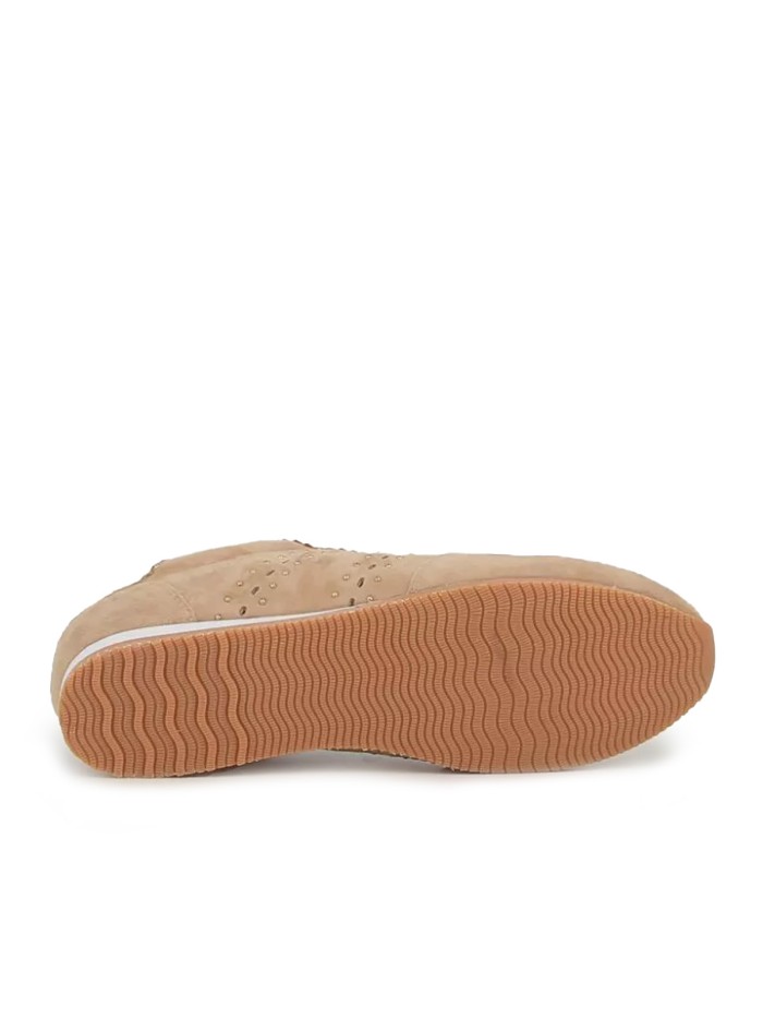 ZAPATILLAS CASUAL DE SERRAJE PARA MUJER STEPHEN ALLEN MARION CAMEL