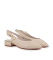 ZAPATO DESTALONADO CON TACON BAJO STEPHEN ALLEN ESTIGIA BEIGE