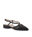 ZAPATO DESTALONADO CON TACON BAJO STEPHEN ALLEN LIBBY NEGRO