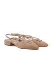 ZAPATO DESTALONADO CON TACON BAJO STEPHEN ALLEN LIBBY BEIGE