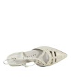 ZAPATO DESTALONADO CON TACON BAJO STEPHEN ALLEN LIBBY BEIGE